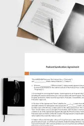 Podcast Syndication Agreement, Syndication Agreement, Podcast Legal Document, Podcast Franchise Agreement,  Podcast Legal Form Template